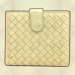 Bottega Veneta Intrecciato Lambskin Bifold Wallet